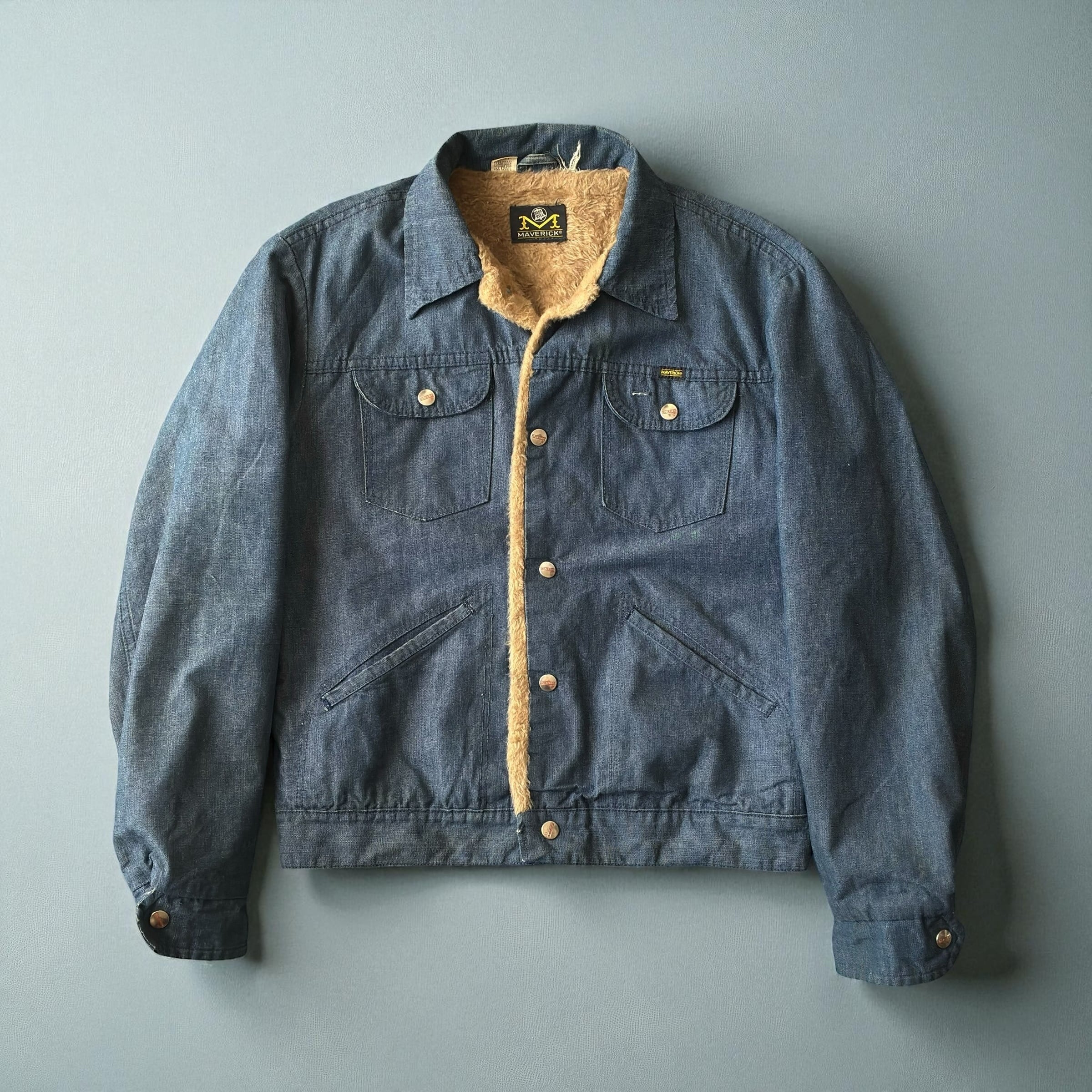 60s Wrangler 縦ベル 20MJL ブランケット付き デニムジャケット | Rico