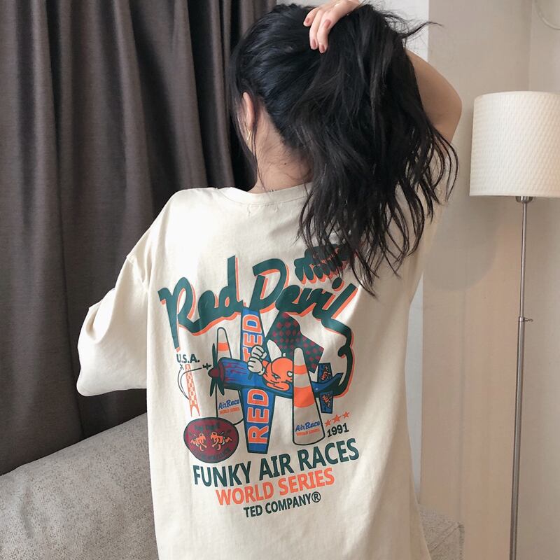 Tシャツ サマールーズスタイル 夏物 YY-ファッション80714094336