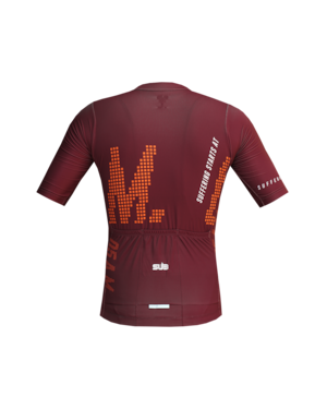 05A.M. Maroon LOGO Short Sleeves