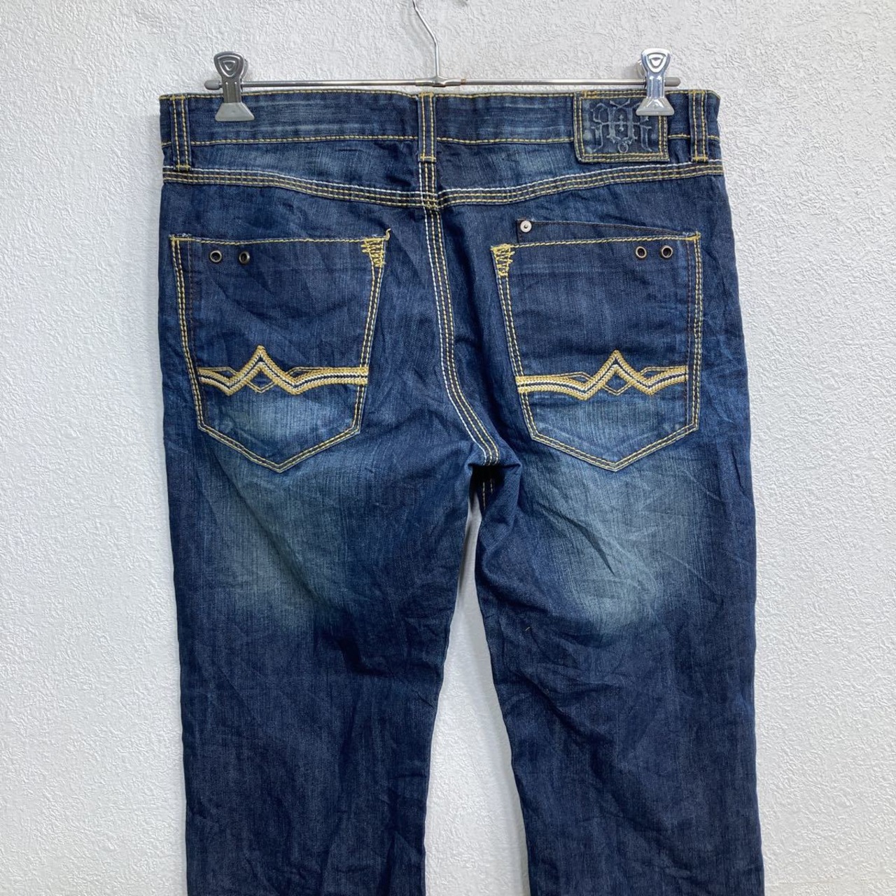 REQUEST デニムパンツ W34 インディゴ 古着卸 アメリカ仕入 2307-1051 
