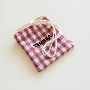 TEMBEA 巾着POCHETTE NEEDLE PUNCH