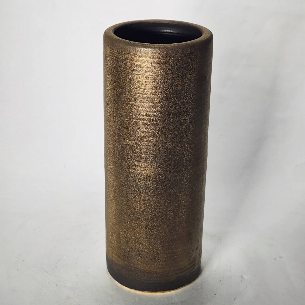 砂釉金彩火鉢 10号 4点セット（火箸・五徳・井ゲタ付き） （信楽焼き