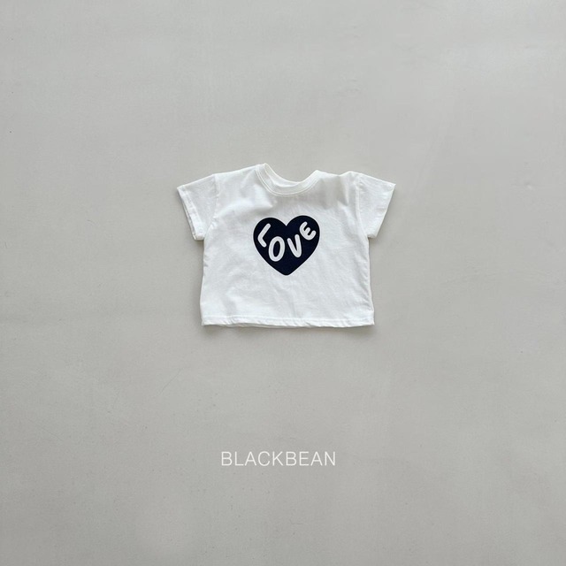 《送料無料》ハートT：kids【blackbean】※お取り寄せ