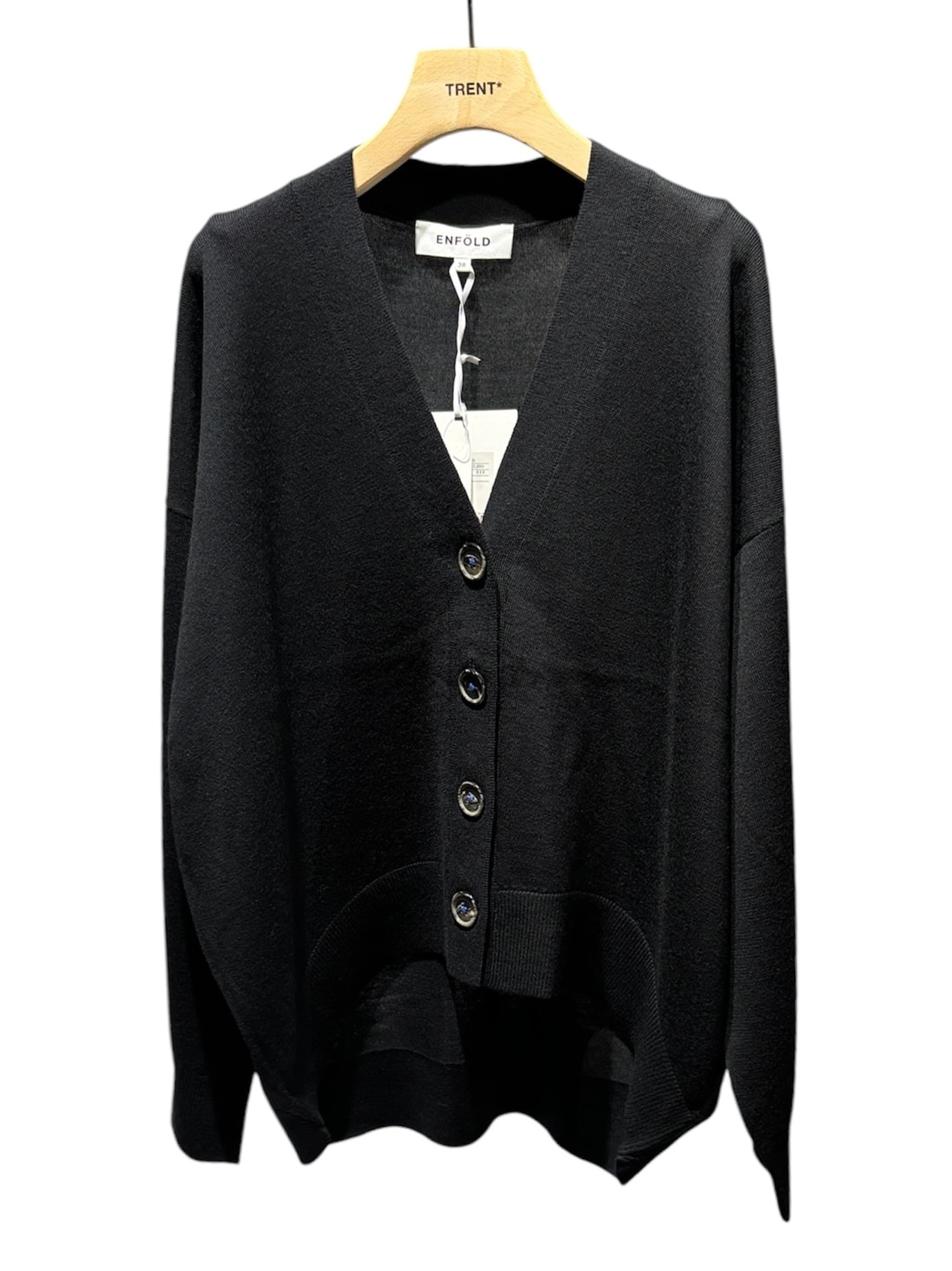 24AW】ENFOLD エンフォルド / HEXAGON CARDIGAN / カーディガン  