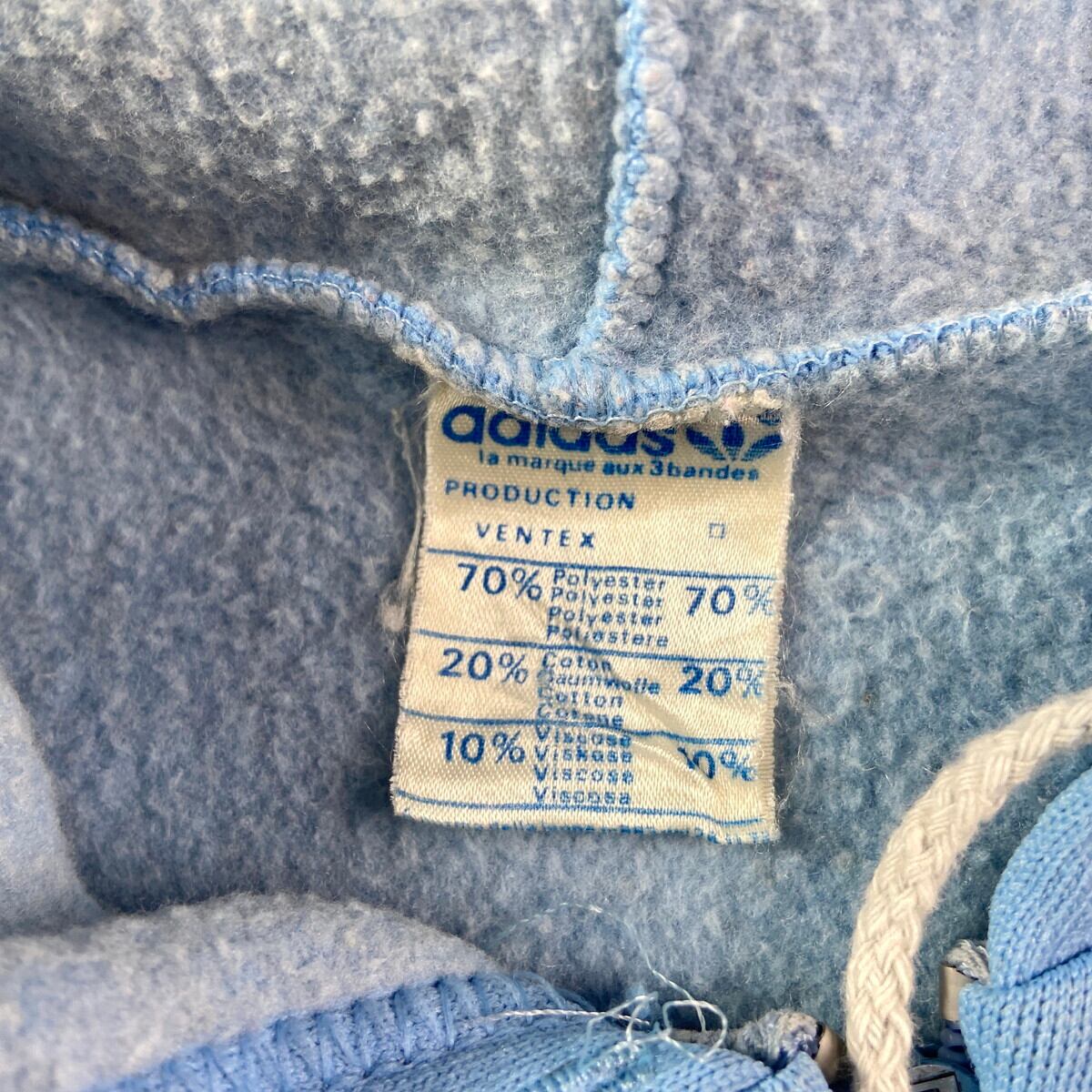 70~80年代 VENTEX社製 adidas CLUB アディダス フロッキープリント