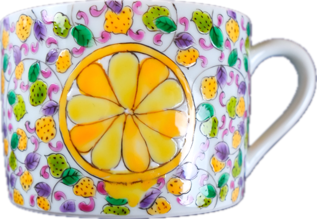 lemon kaarakusa  / café au lait mug