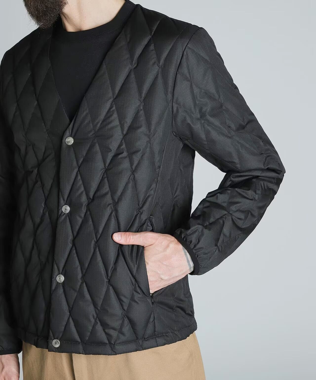 Schott x TAION Down Jacket Black | 武蔵小杉のセレクト Schott x TAION Down Jacket Black | 武蔵小杉のセレクト