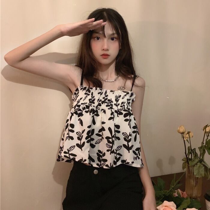 サマーショートフローラル 大人ガーリー スウィート キュート カジュアル 夏物 花柄 1号婦人46176315507