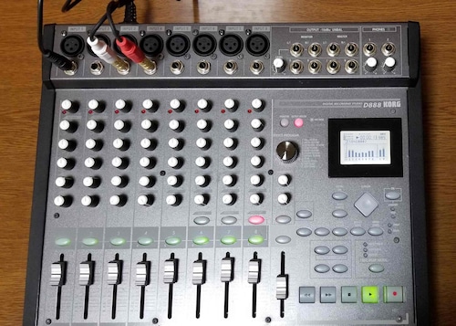 KORG D888 Digital Recording Studio 録音・再生・編集・完動品・動作保証 