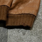 TRAPPER THERMOLITE lining lamb leather blouson