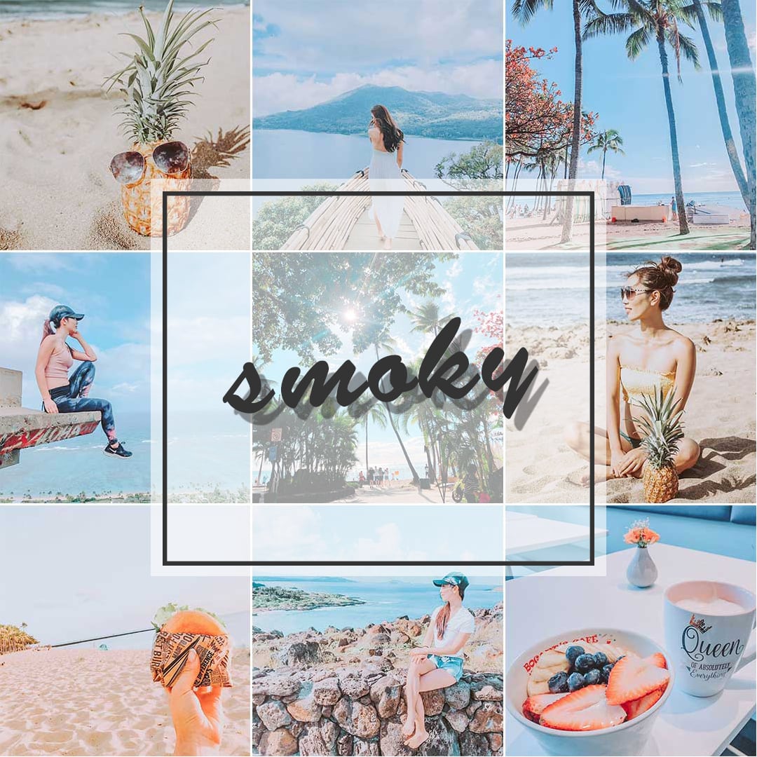 Smoky スモーキー おしゃれ 写真加工フィルター Lightroomプリセット N Style 通販プリセット Lightroom専用の写真 加工フィルター通販