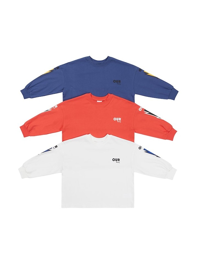 【取寄】our|bolt tee|ボルトT|S-JXL|kids&jr|26 autumn