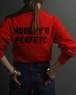 1980-90's NOBODY'S PERFETC / T-Shirt - Red