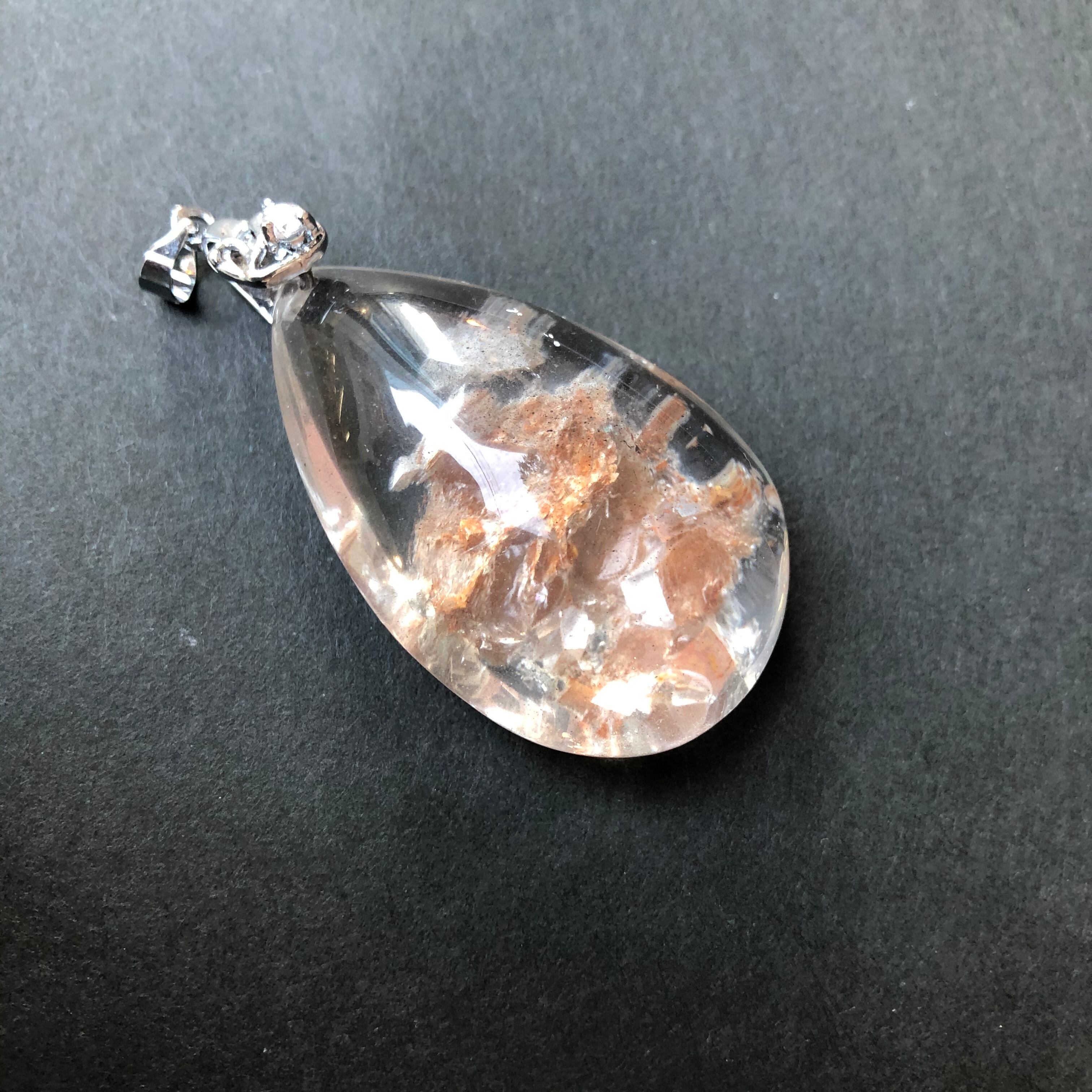 多数の クォーツインガーデンクォーツ ペンダントトップ | ストーン