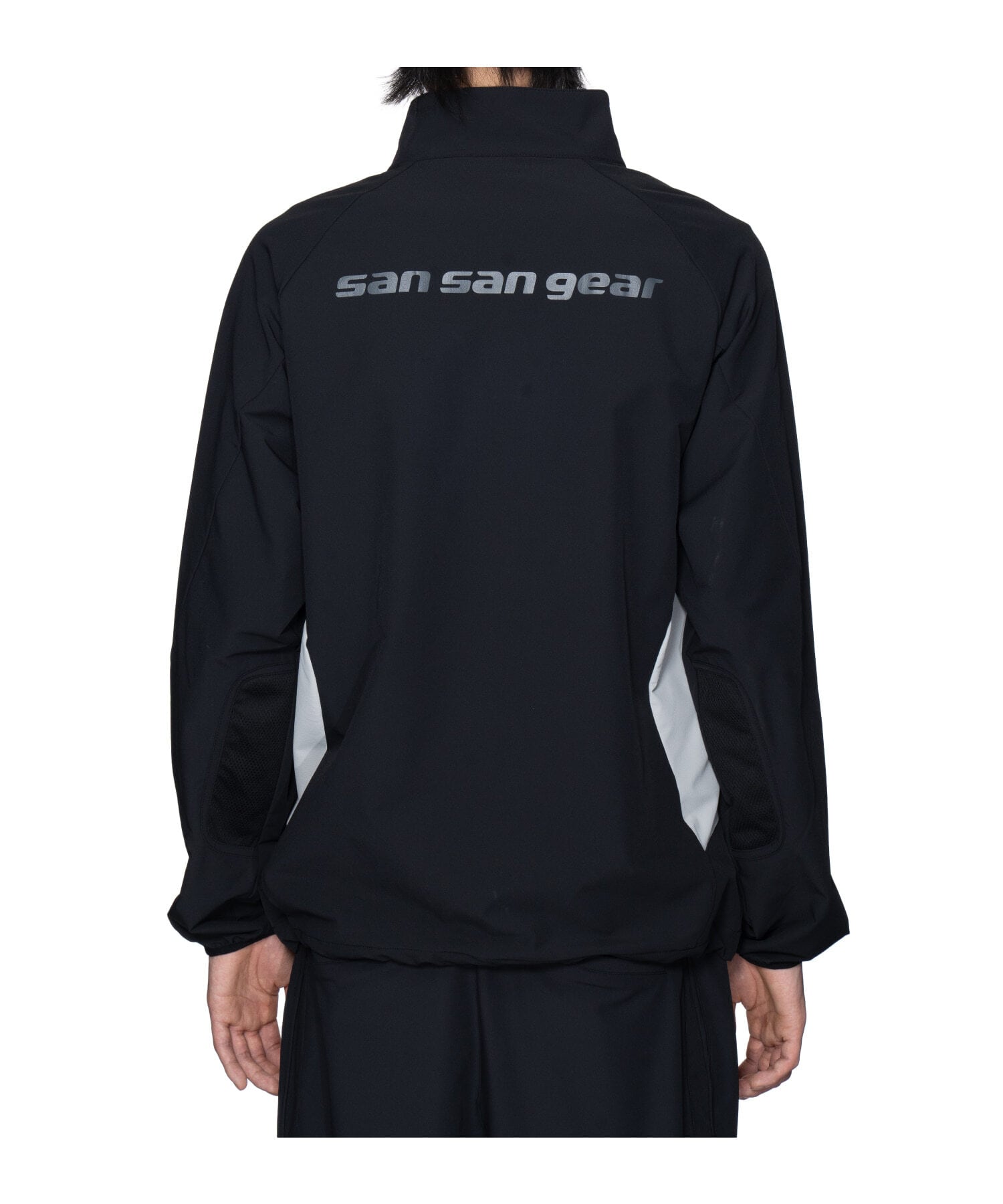 SAN SAN GEAR] 23FW SEAM WAVE JACKET BLACK 正規品 韓国ブランド 韓国