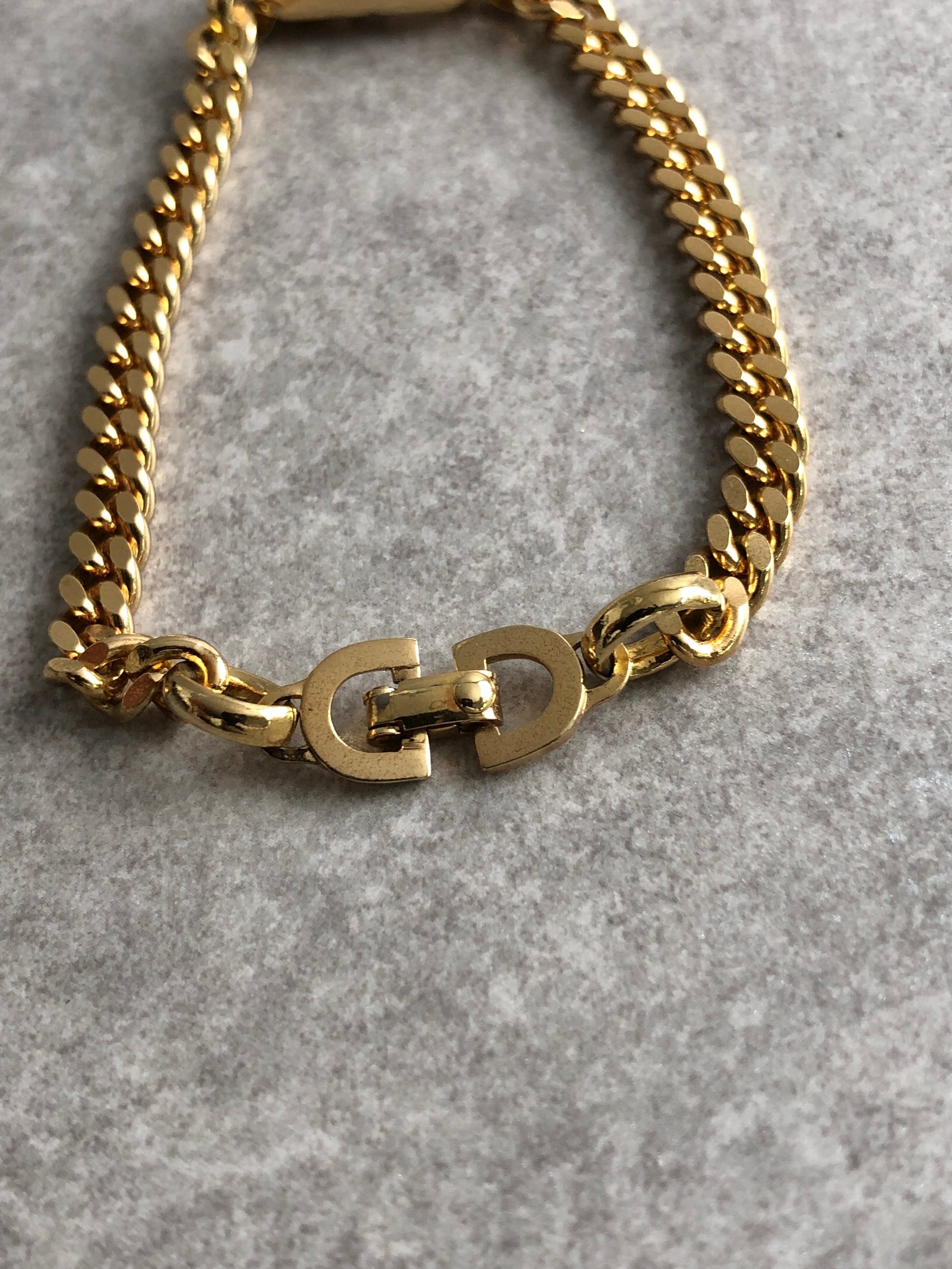 Christian Dior クリスチャン ディオール ブレスレット ゴールド CD