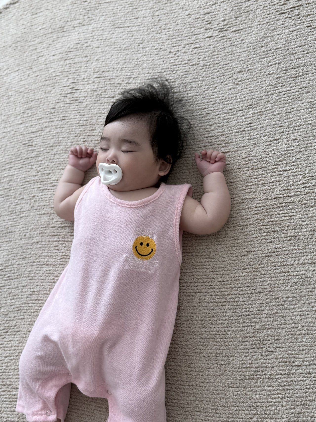 [Moran bebe] Terrismile Bodysuit / [모란] 테리스마일슈트