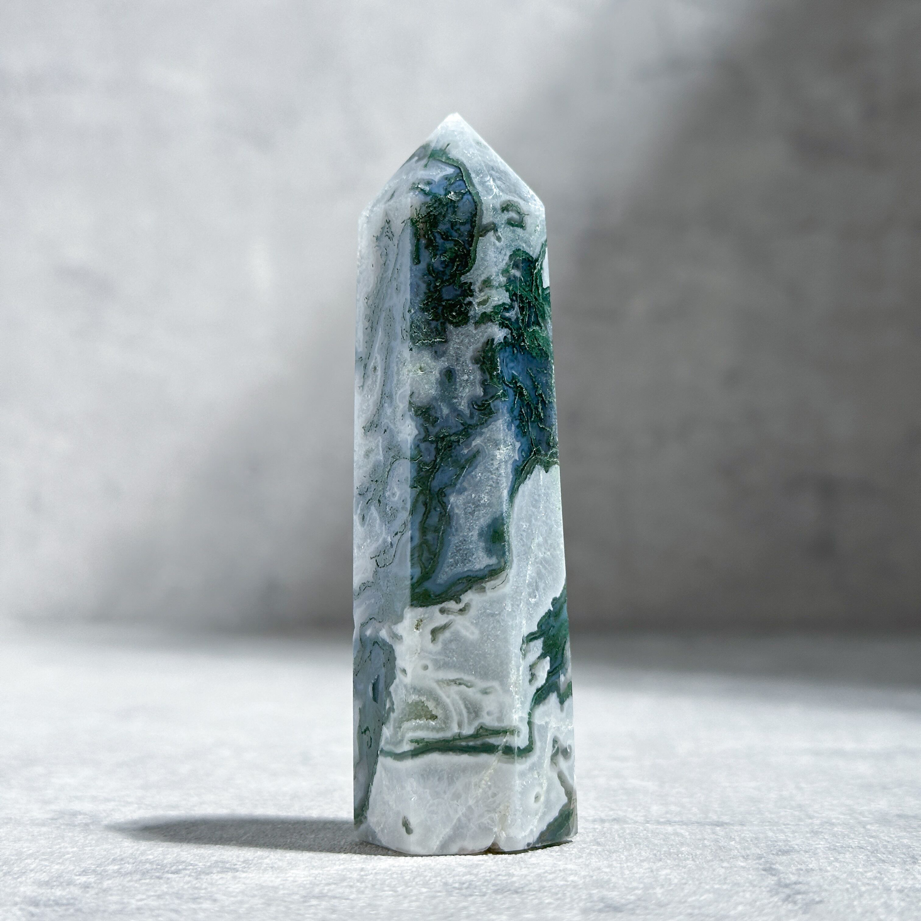 天然石　アメジスト　ポイントタワー Amethyst Agate Polished Point Tower アメジスト×アゲートポイント