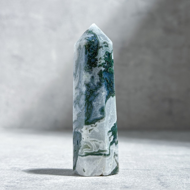 モスアゲート タワー33◇ Moss Agate ◇天然石・鉱物・パワーストーン