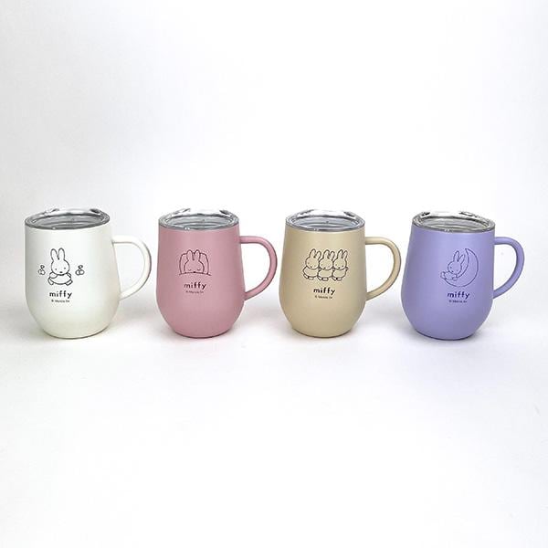 ミッフィー miffy 蓋つきステンレスマグ (ピンク) 保温 保冷 コップ