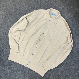 Blu Bre COTTON SHIRT CARDIGAN《L》