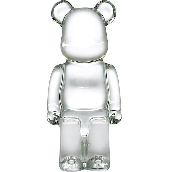 New BACCARAT バカラ ベアブリック BE@RBRICK リフレクションズ クリア