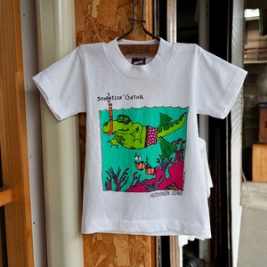 《Kids》HUTCHINSON ISLAND Souvenir T-Shirt USA製 2-4 キッズ スーベニアTシャツ