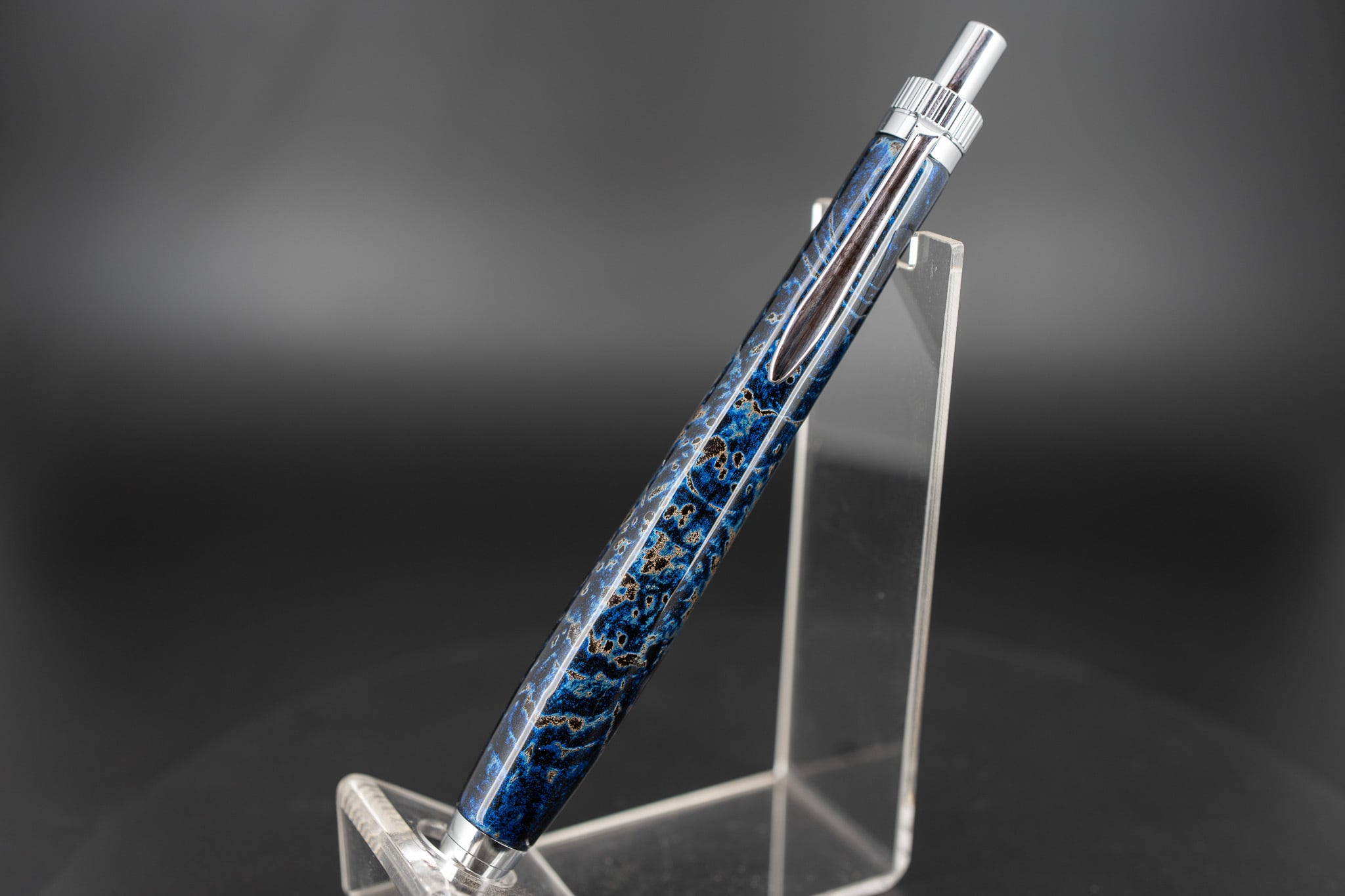 曜変天目】 レッドウッド silver BP | 木軸ペン工房 金杢犀