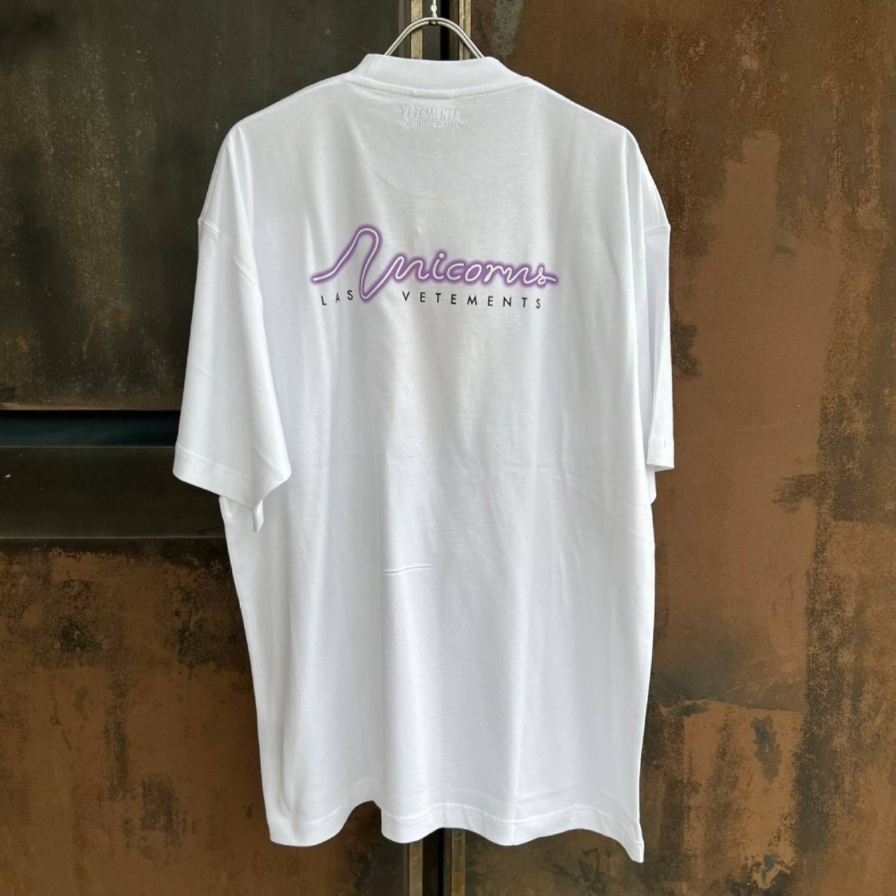 VETEMENTSDOLPHIN-UNICORN T-SHIRTWHITE - 3