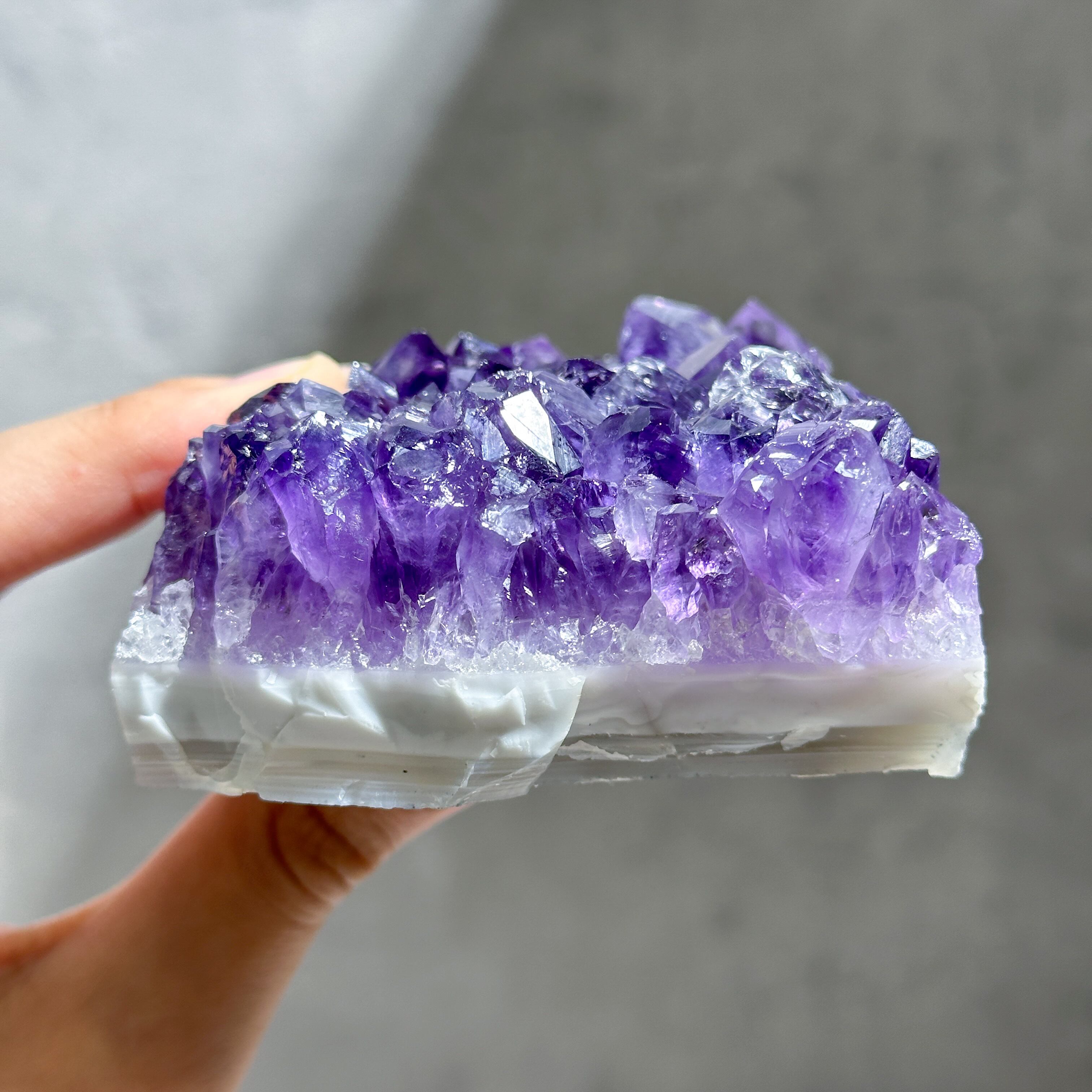 アメジストウルグアイ産 高品質】ウルグアイ産アメジスト 原石53◇ Amethyst ◇天然石・鉱物