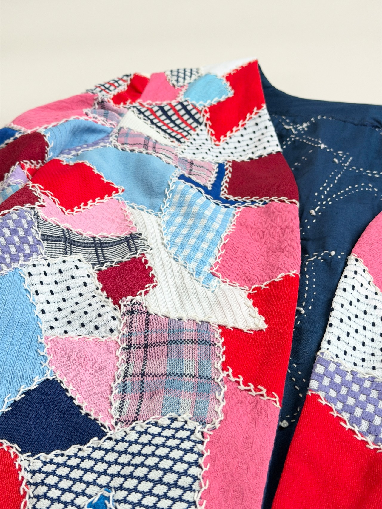 Patchwork jacket - 8