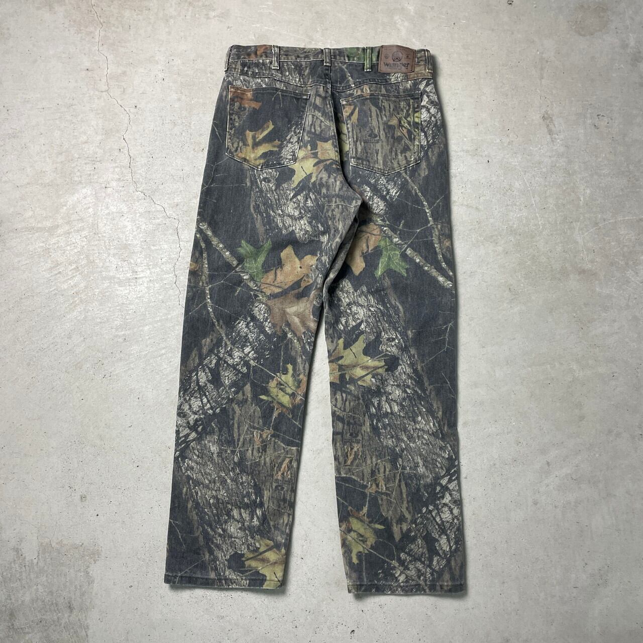 Wrangler ラングラー リアルツリーカモパンツ ダブルニー ワークパンツ