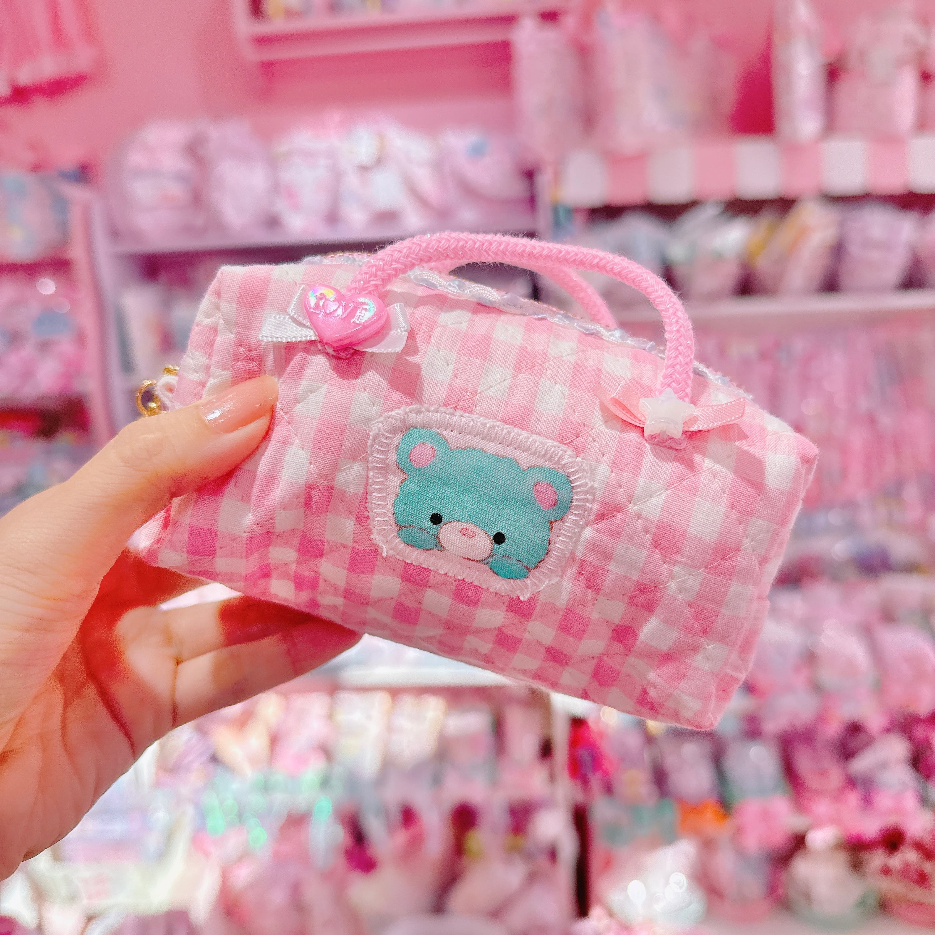 【K2】79-11ミニボストンバッグ風ポーチ