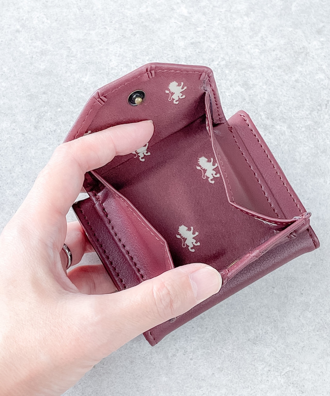 F268106_Harry Potter×Flapper ４寮シーリングスタンプモチーフミニウォレット - 11