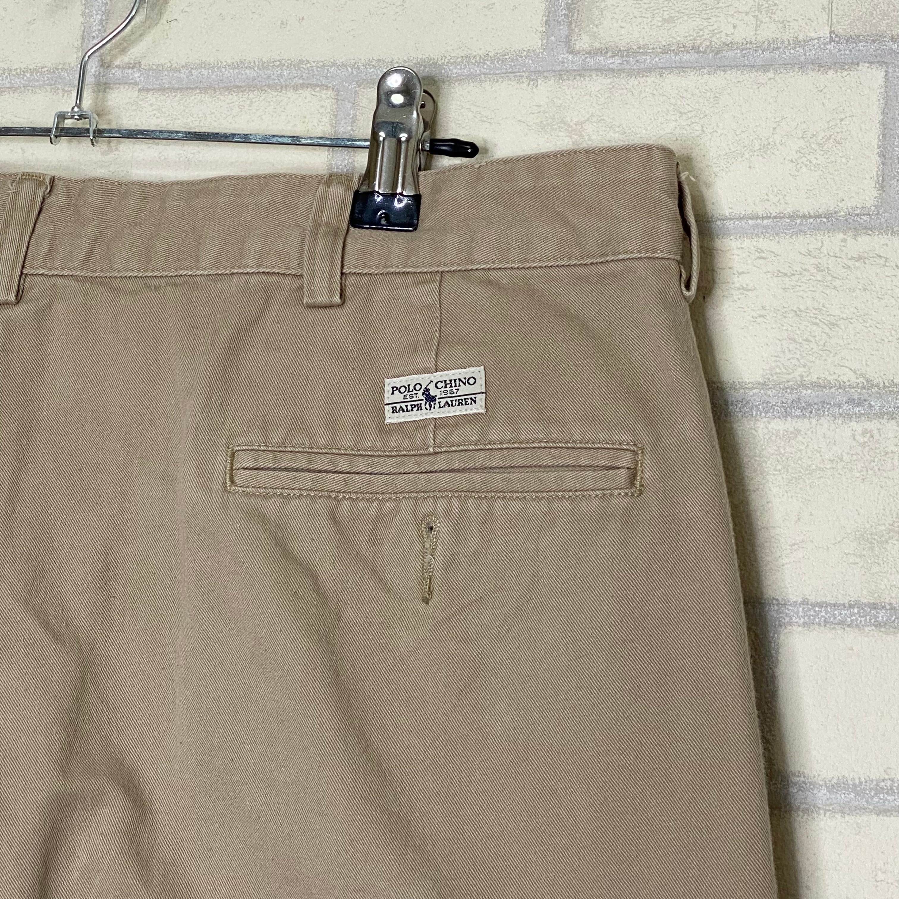 Polo Ralph Lauren コットンパンツ W36×L30 ポロチノ コットン100 