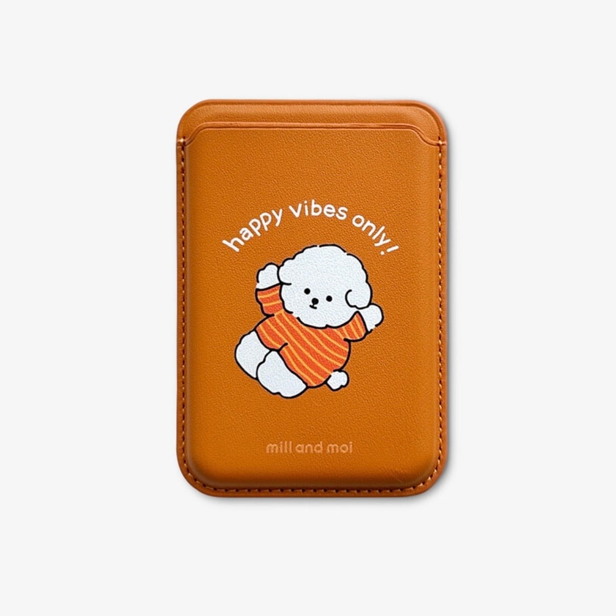 即納【 mill and moi 】orange card wallet [MagSafe対応] | ropet