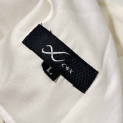 X CWX ナイロン&コットン ストレッチ パンツ スラックス L /白 ホワイト/メンズ/ゴルフ