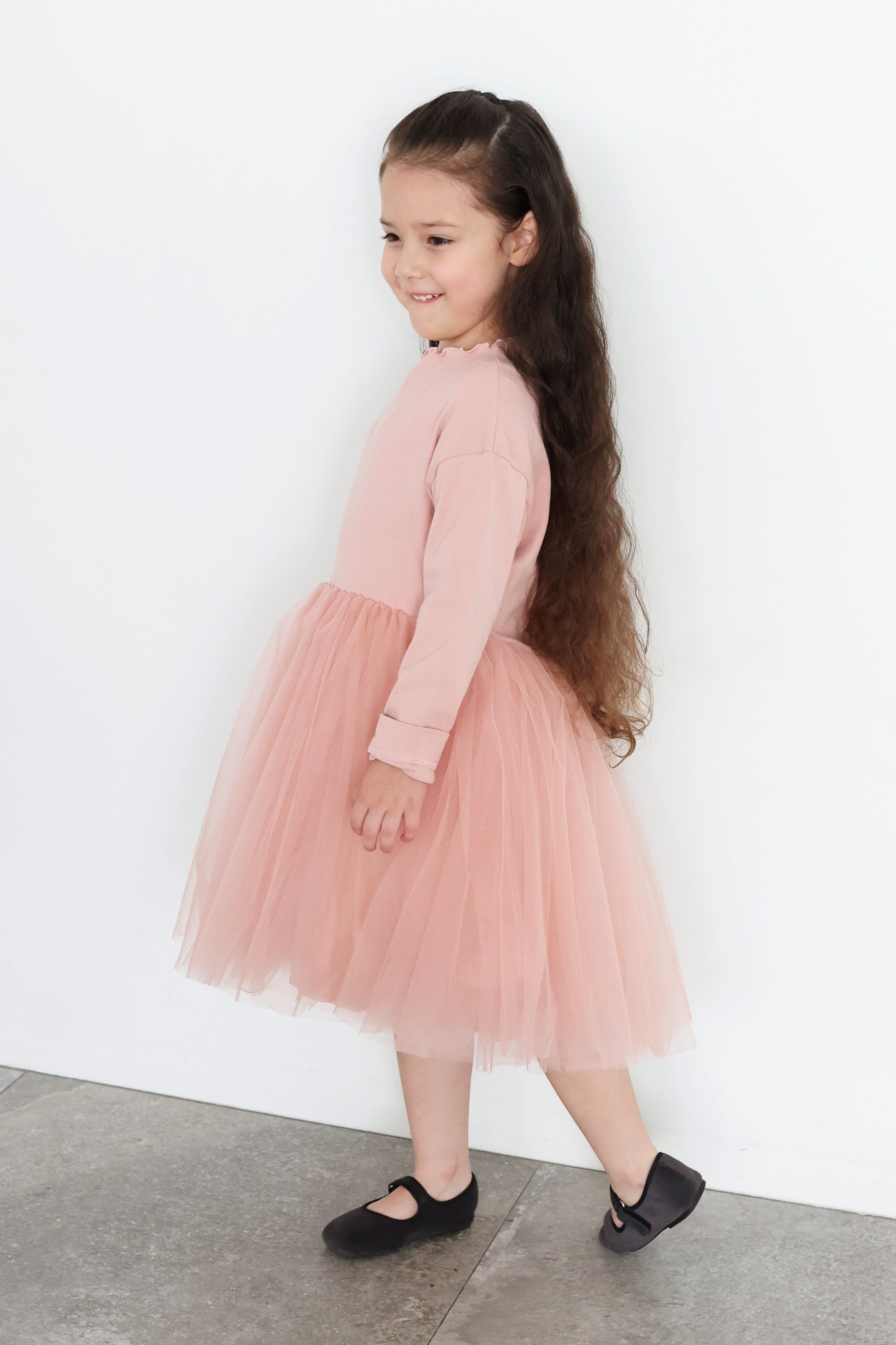 amika kidsアミカキッズBALLERINA T-DRESS ワンピース黒 AMICA・kids