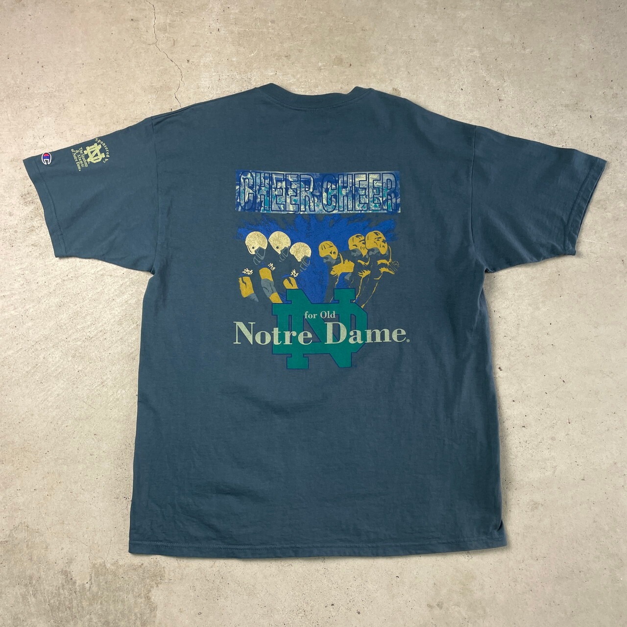 90年代 Champion チャンピオン NOTRE DAME FOOTBALL バックプリント T 