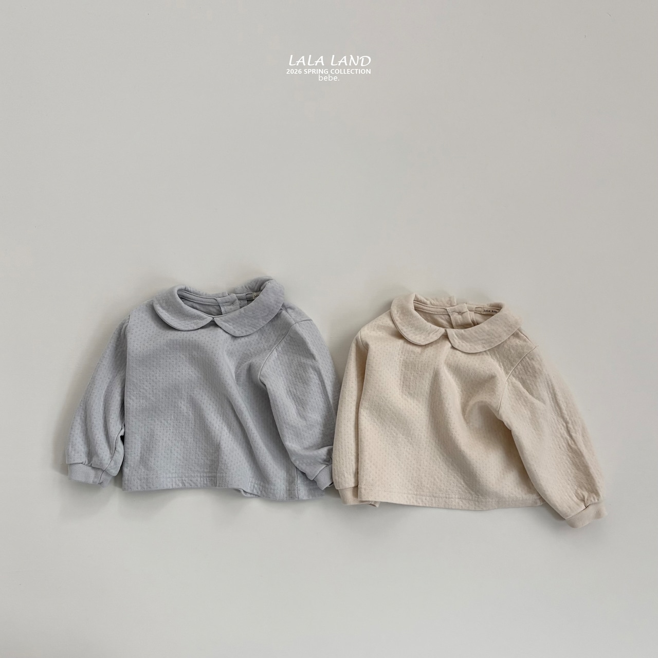 LALALAND 26/SS (Baby)Organic round T-shirts