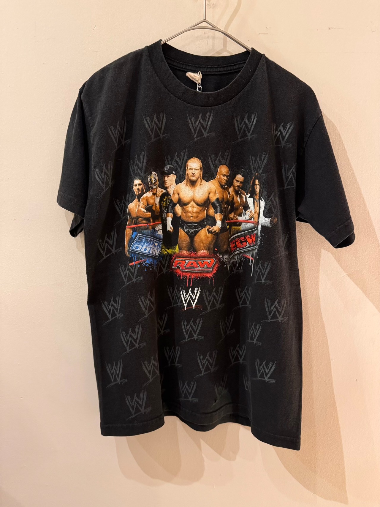 WWE SMACKDOWN/RAW/ECW ALLSTAR Tシャツ