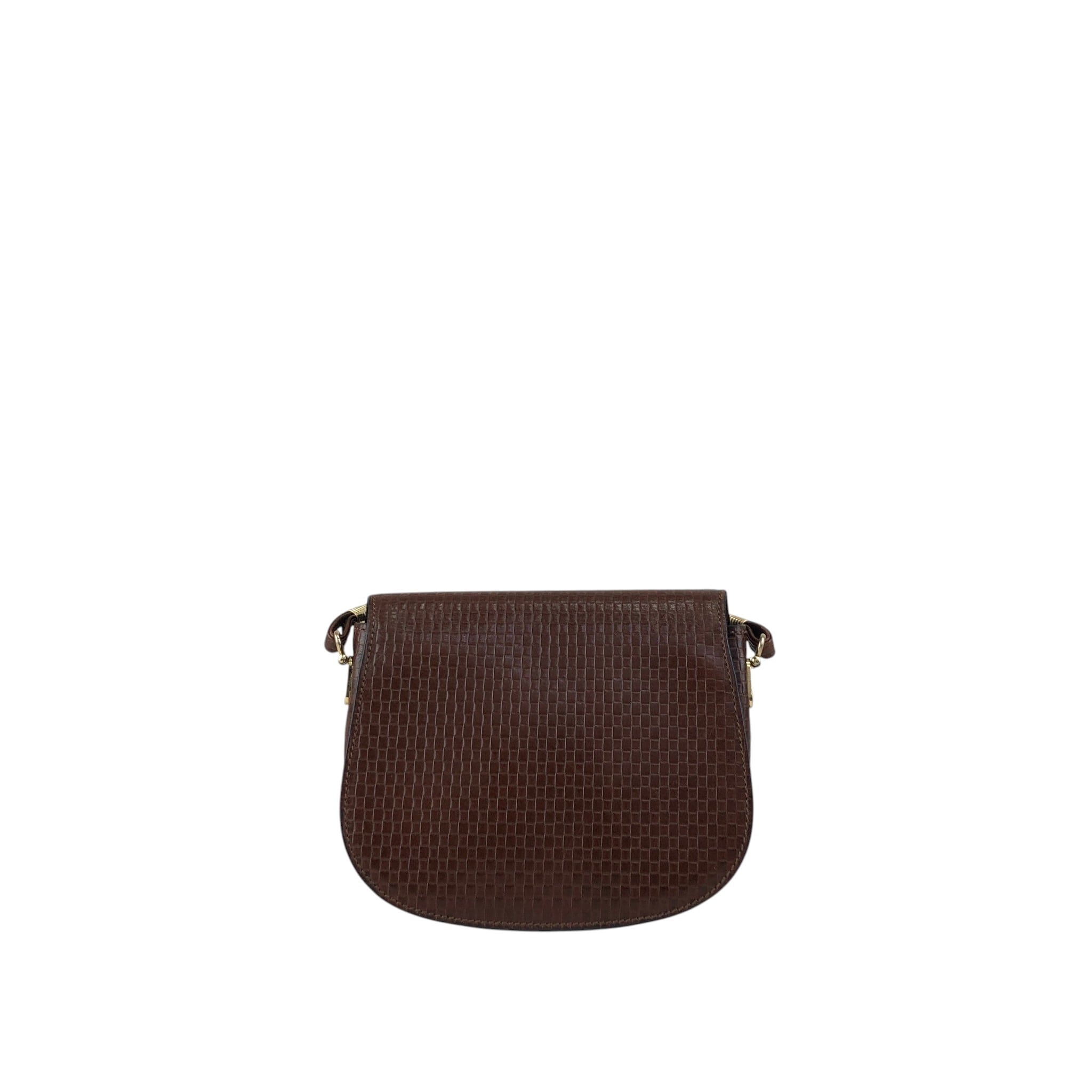 CELINE セリーヌ ショルダーバッグ ブラウン トリオンフ レザー ミニ