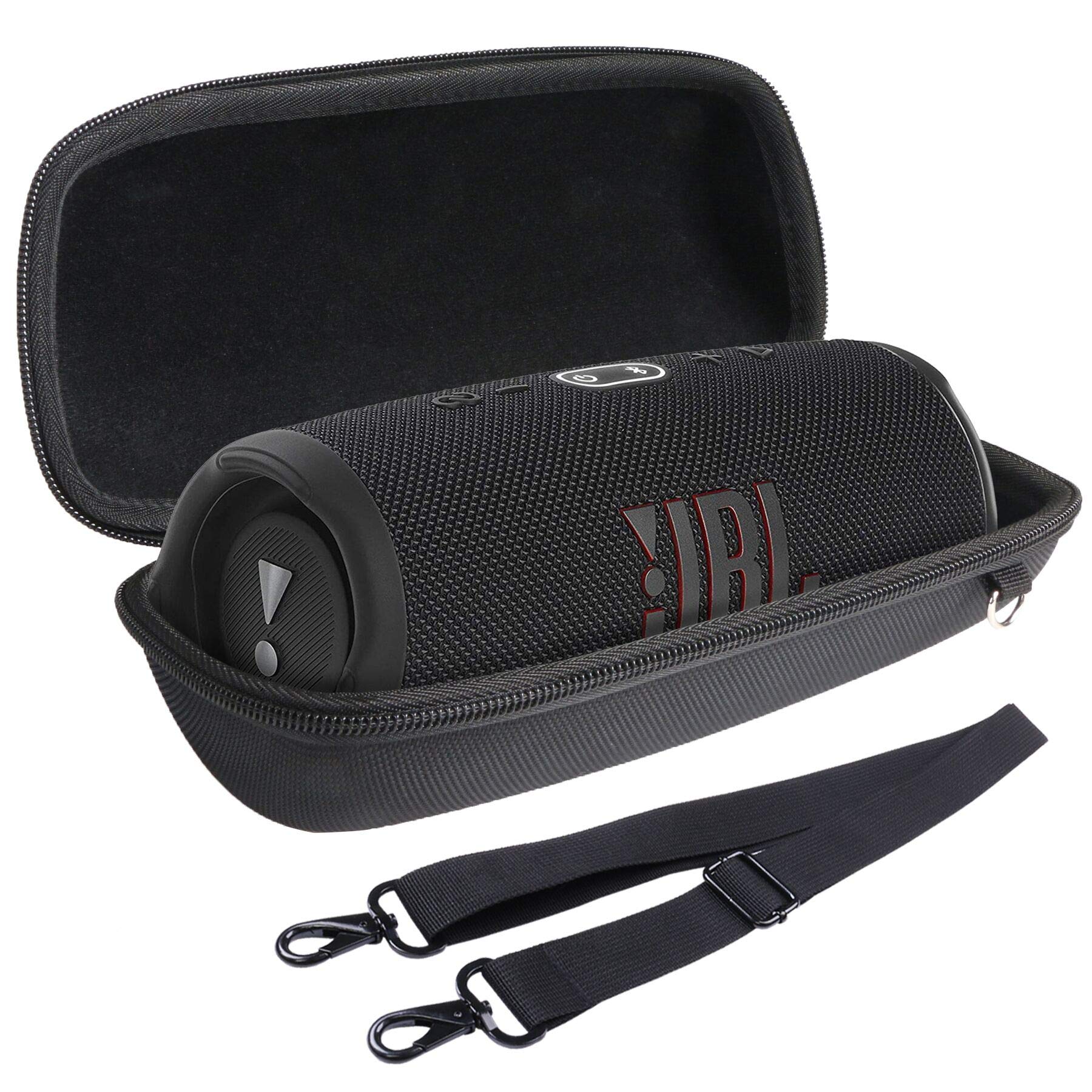 JBL CHARGE5 Charge5 Bluetoothスピーカー 対応 専用保護収納ケース -Aenllosi (ブラック)