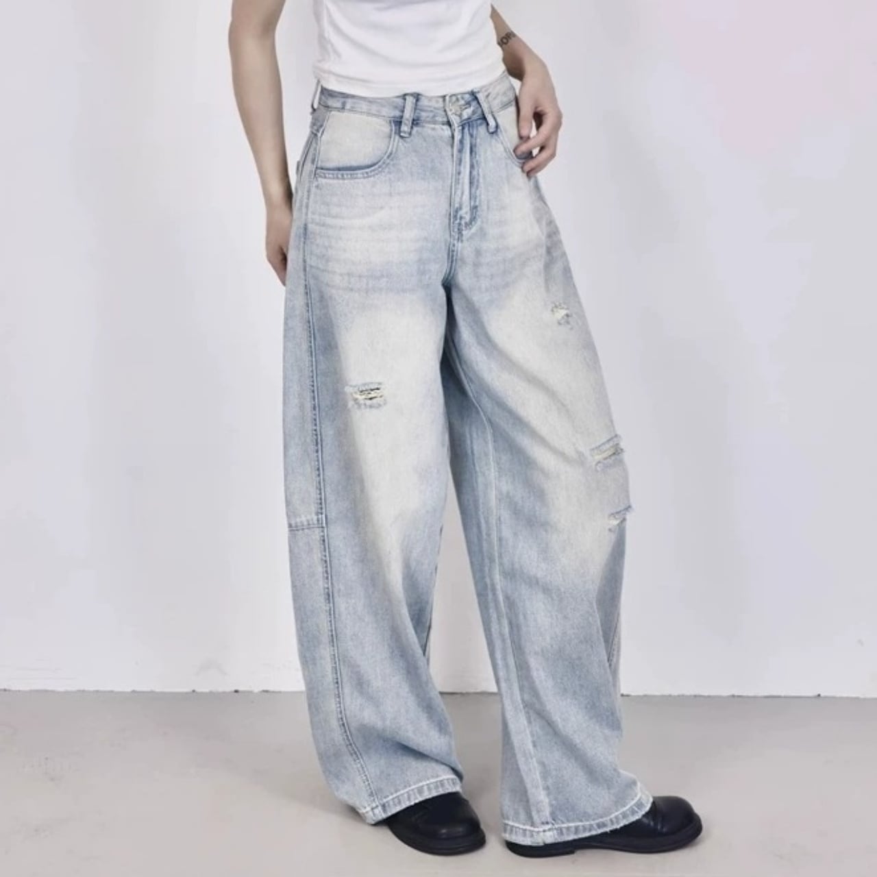 Construction Ripped Jeans 01423