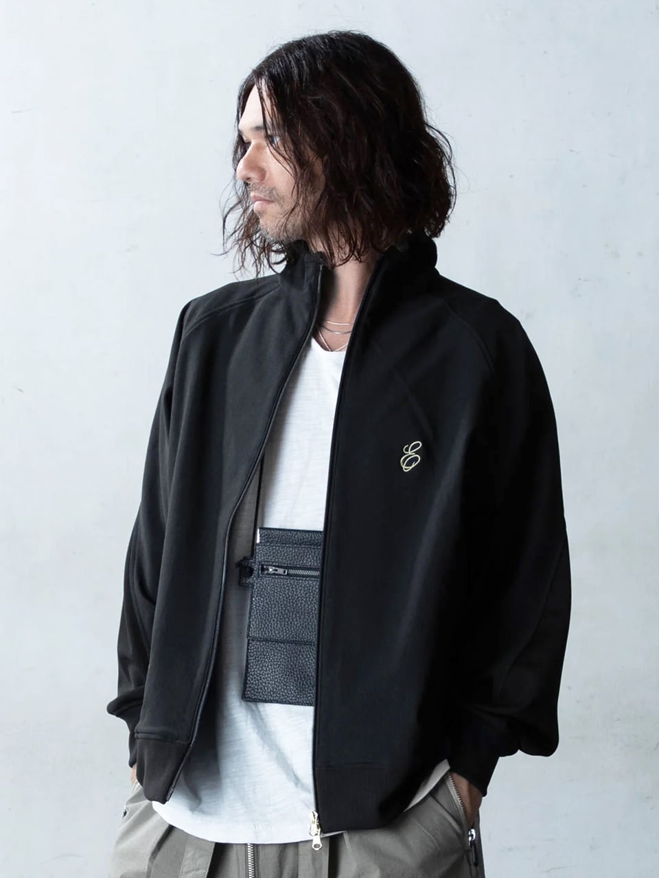 EGO TRIPPING (エゴトリッピング) TWIST TRACK JACKET ツイスト トラックジャケット / BLACK 666200-05  | GALLERIA AKKA powered by BASE