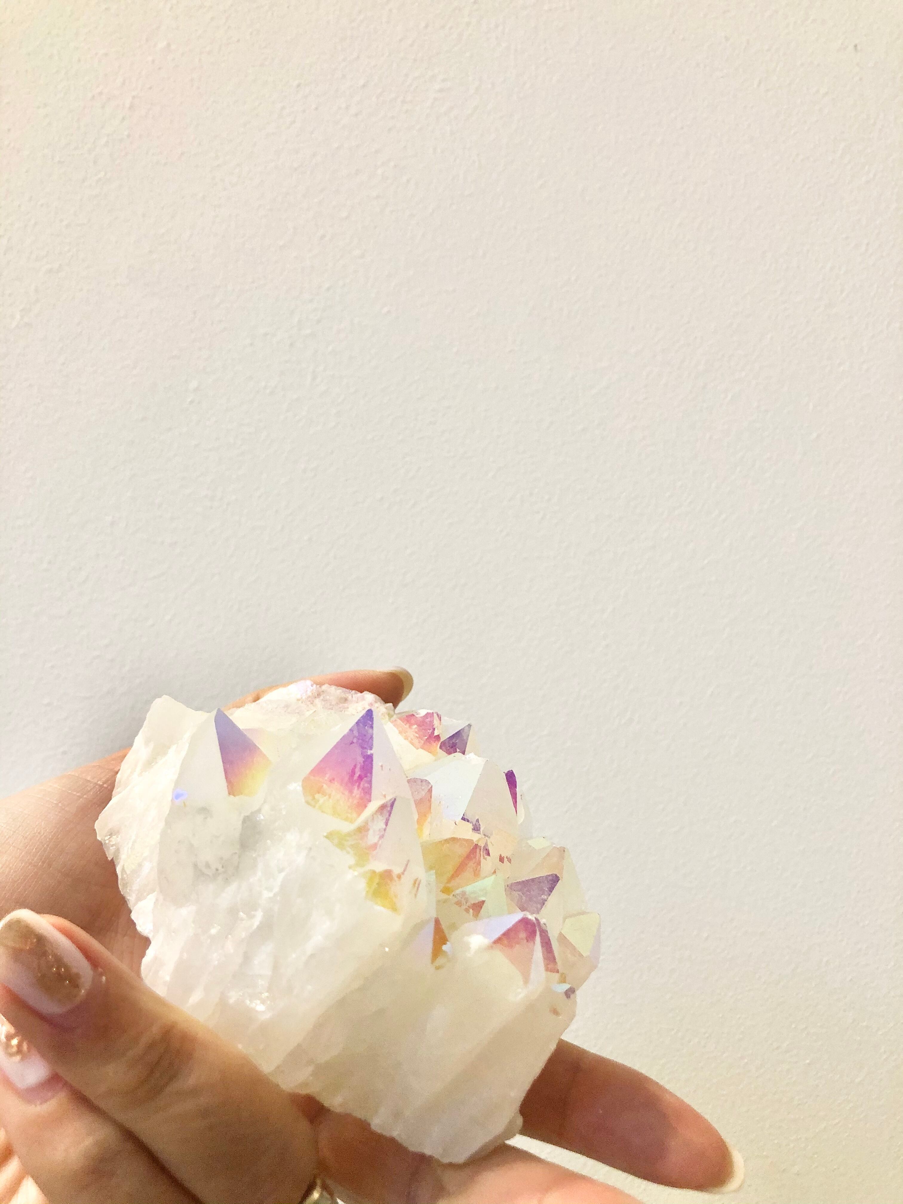 エンジェルオーラ　クラスターL⭐︎Angel Aura Crystal Cluster⭐︎