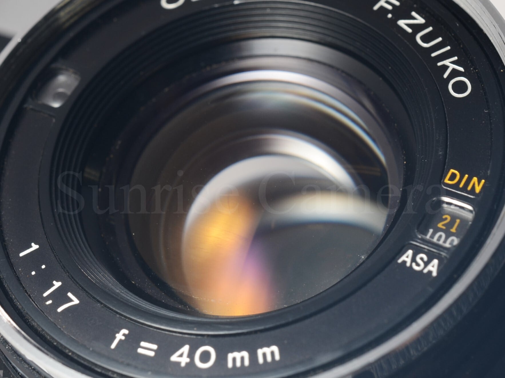 OLYMPUS 35DC / F.Zuiko 40mm F1.7 後期型 整備済 ネガフィルム付