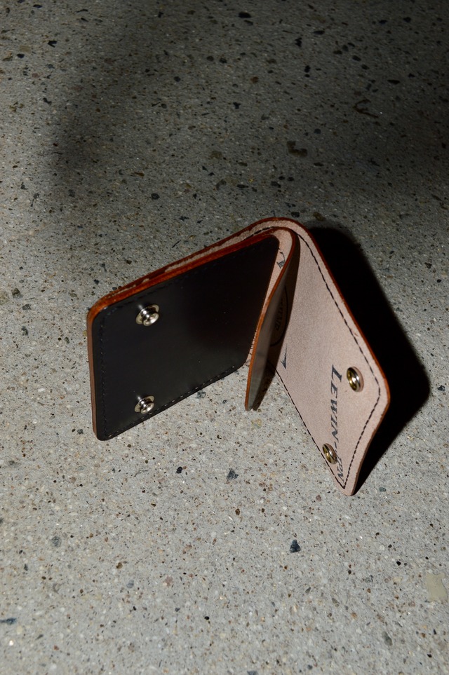 LEWIN Tracker Wallet 2Piece set (Wallet+MoneyClip) Cowhide Leather レウィン トラッカーウォレット 2ピースセット