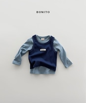 【取寄/韓国直送】BONITO 26/AT リブレイヤードタンクトップ|夏服|韓国子供服