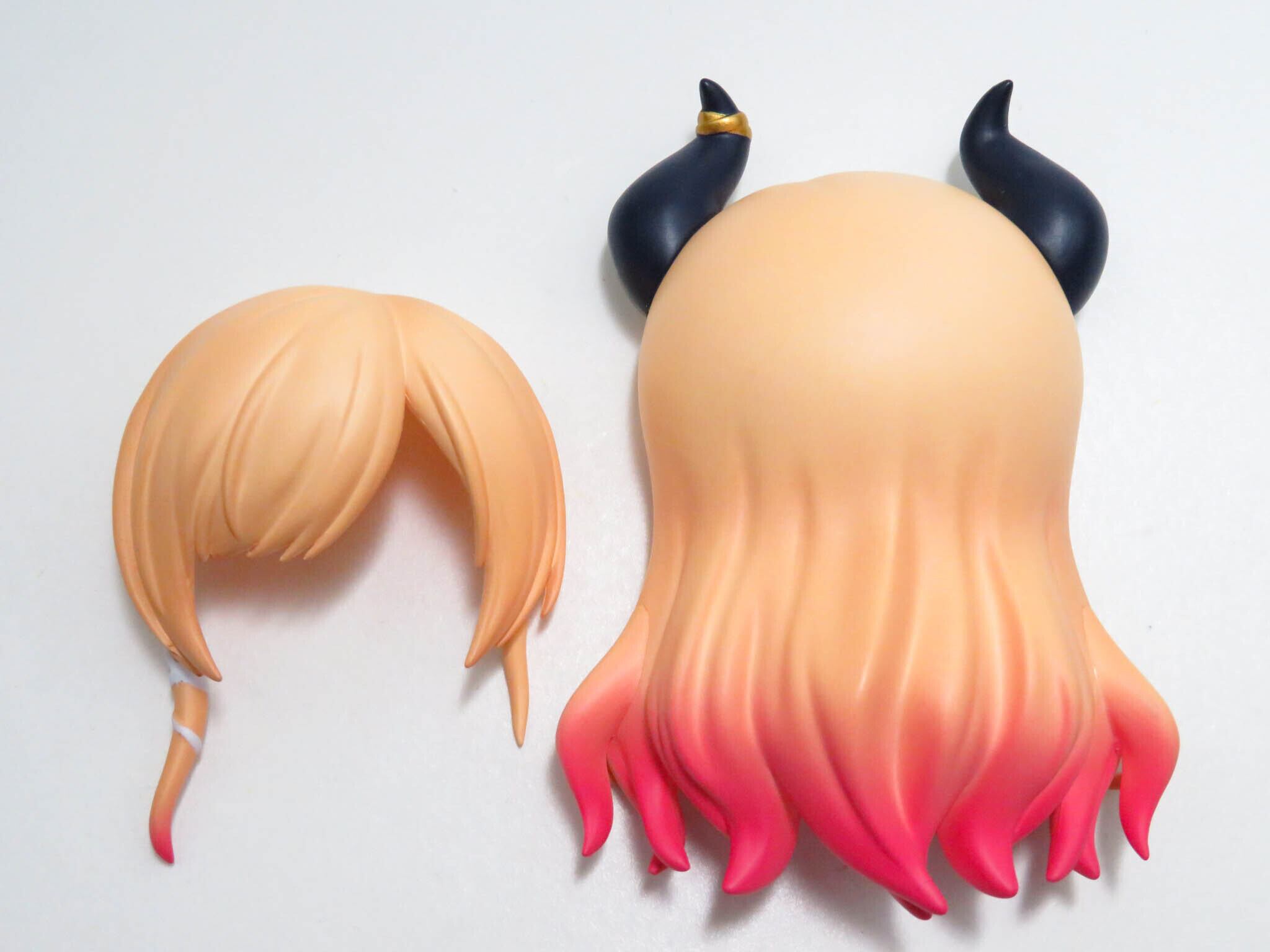 再入荷(A−ランク)【2240】 癒月ちょこ 髪パーツ ツノ付きロング ねんどろいど